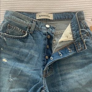 Reformation Melissa High and Skinny Jeans